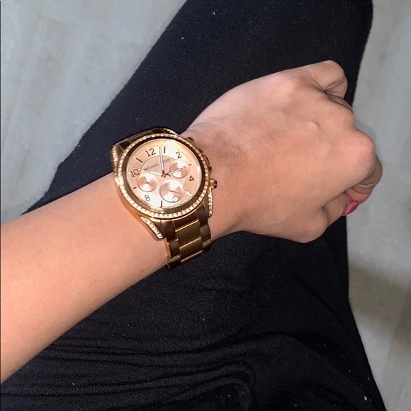 Michael Kors Watch bronze gold main image 5